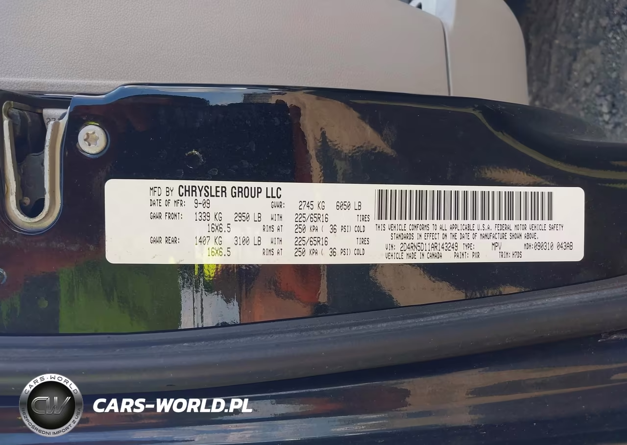 2010 Dodge Grand Caravan Sxt VIN:2D4RN5D11AR143249 - 9
