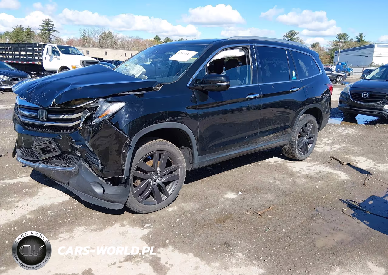 2018 Honda Pilot Elite VIN:5FNYF6H07JB009337 - 2