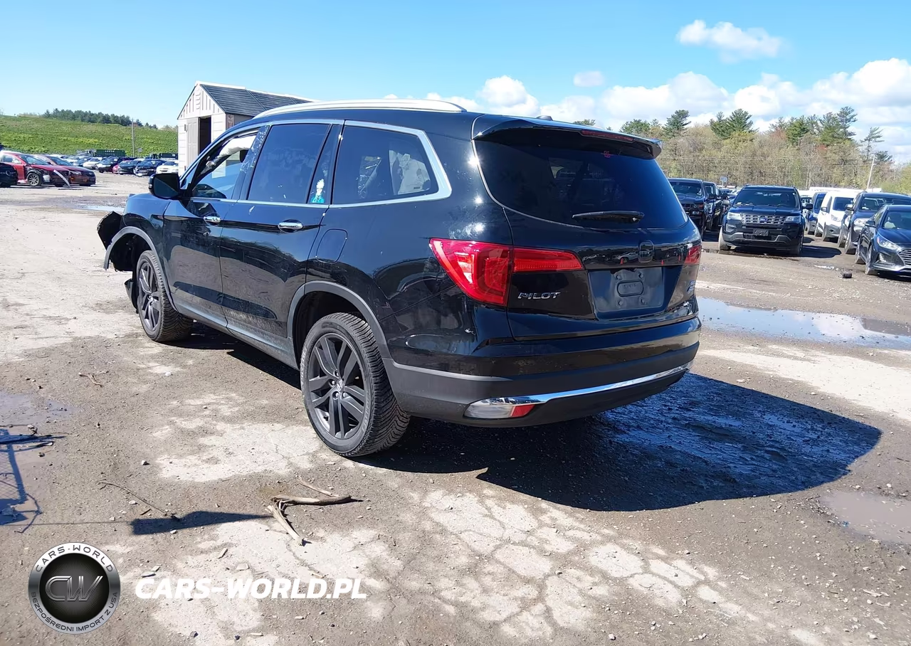 2018 Honda Pilot Elite VIN:5FNYF6H07JB009337 - 3