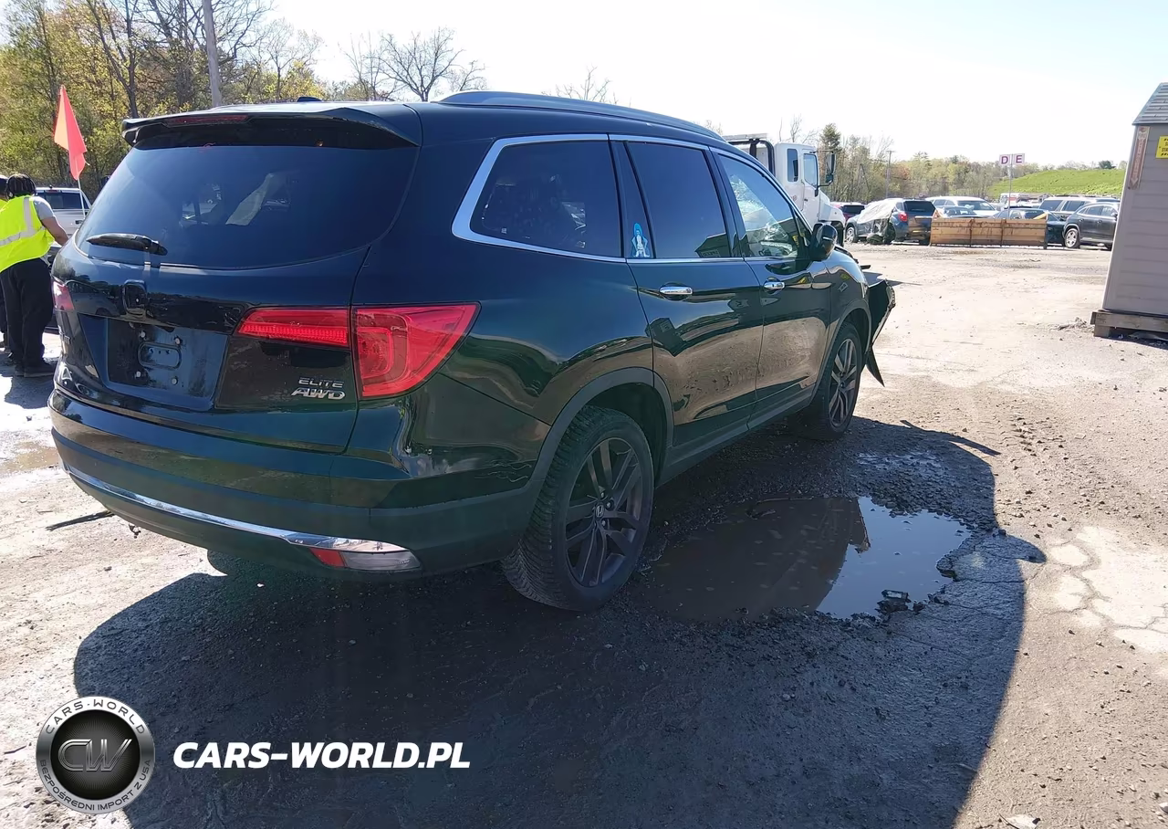 2018 Honda Pilot Elite VIN:5FNYF6H07JB009337 - 4