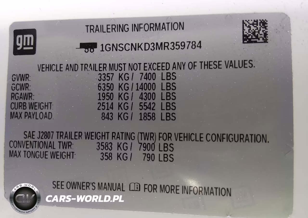 2021 Chevrolet Tahoe 2Wd Lt VIN:1GNSCNKD3MR359784 - 9