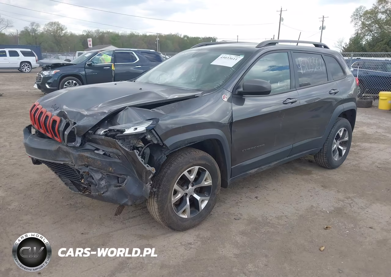 2016 Jeep Cherokee Trailhawk VIN:1C4PJMBB9GW233027 - 2
