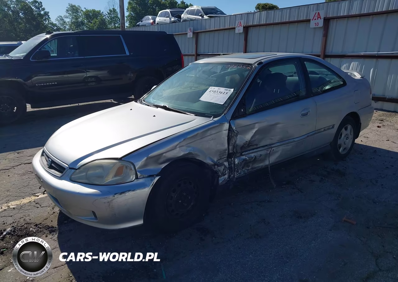 2000 Honda Civic Ex VIN:1HGEJ8244YL078052 - 2