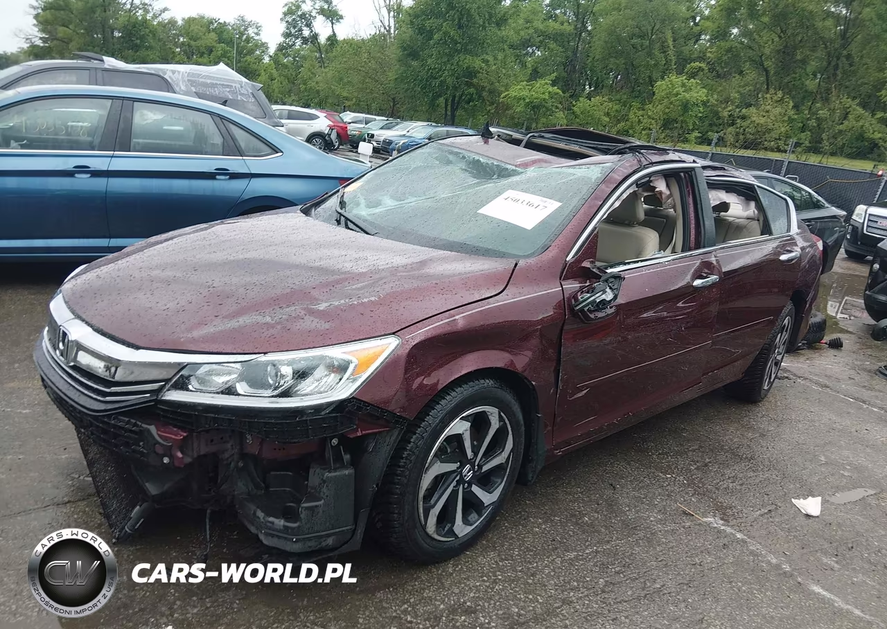 2017 Honda Accord Ex-L VIN:1HGCR2F80HA002088 - 2