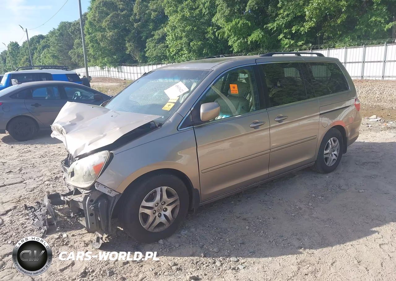 2007 Honda Odyssey Ex-L VIN:5FNRL38637B435941 - 2
