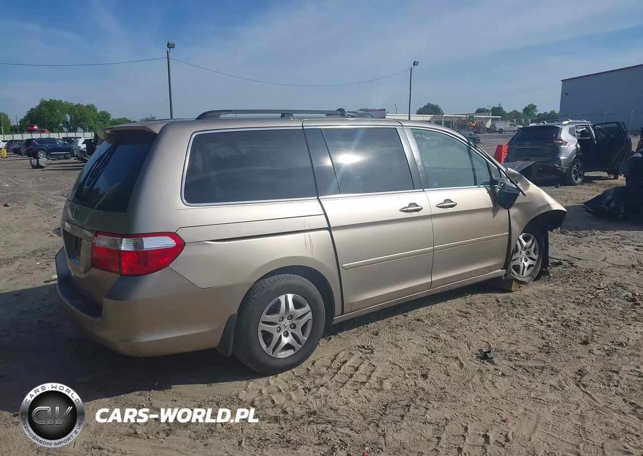 2007 Honda Odyssey Ex-L VIN:5FNRL38637B435941 - 4