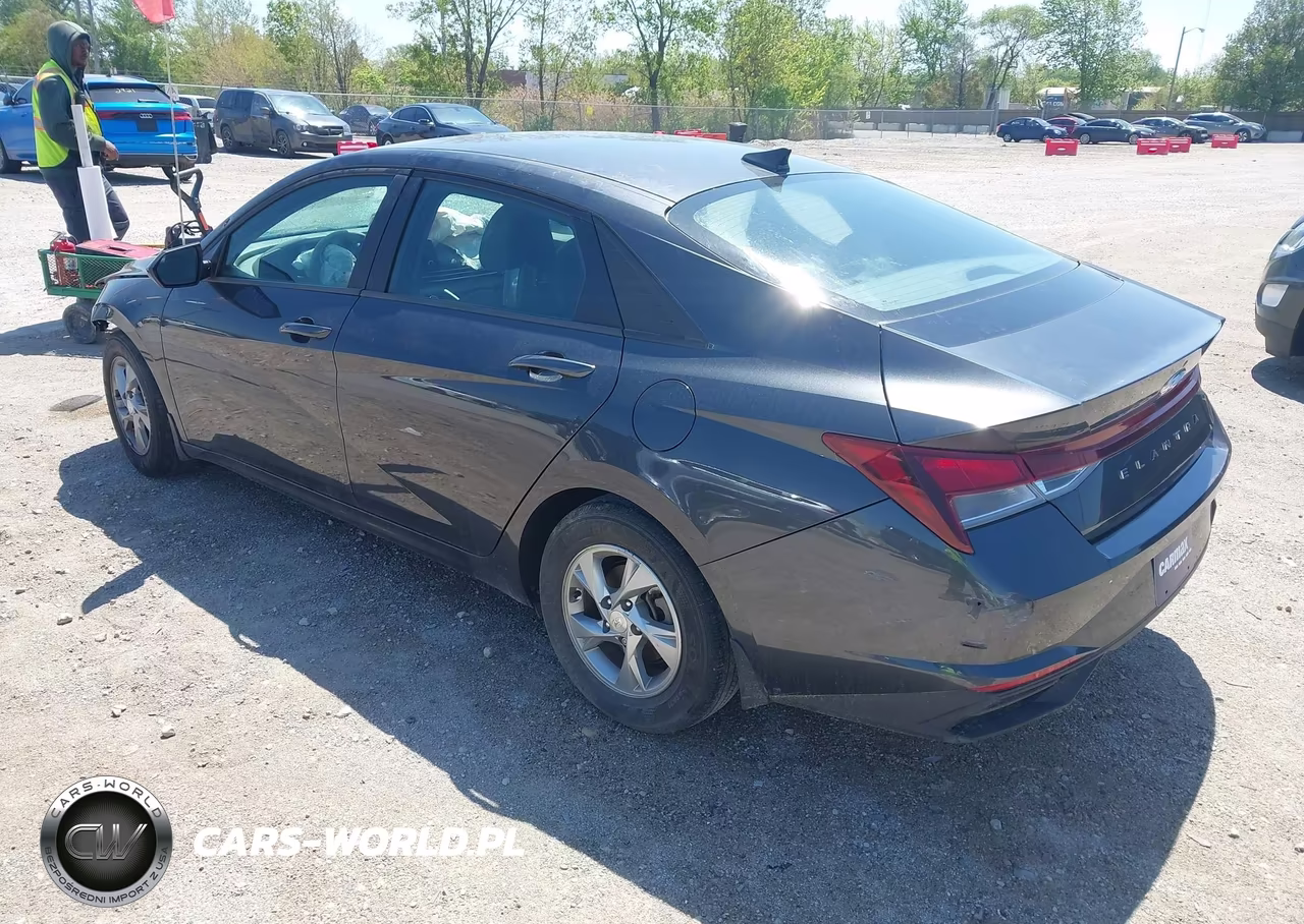 2022 Hyundai Elantra Se VIN:5NPLL4AG7NH062352 - 3