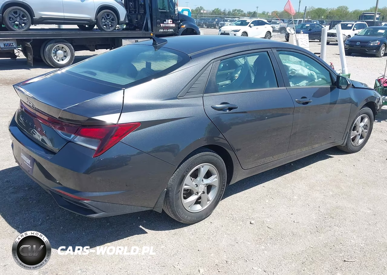 2022 Hyundai Elantra Se VIN:5NPLL4AG7NH062352 - 4