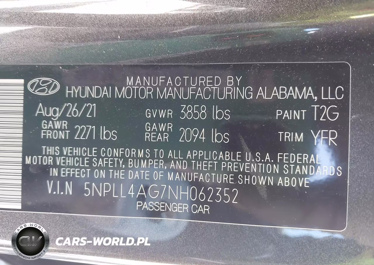 2022 Hyundai Elantra Se VIN:5NPLL4AG7NH062352 - 9