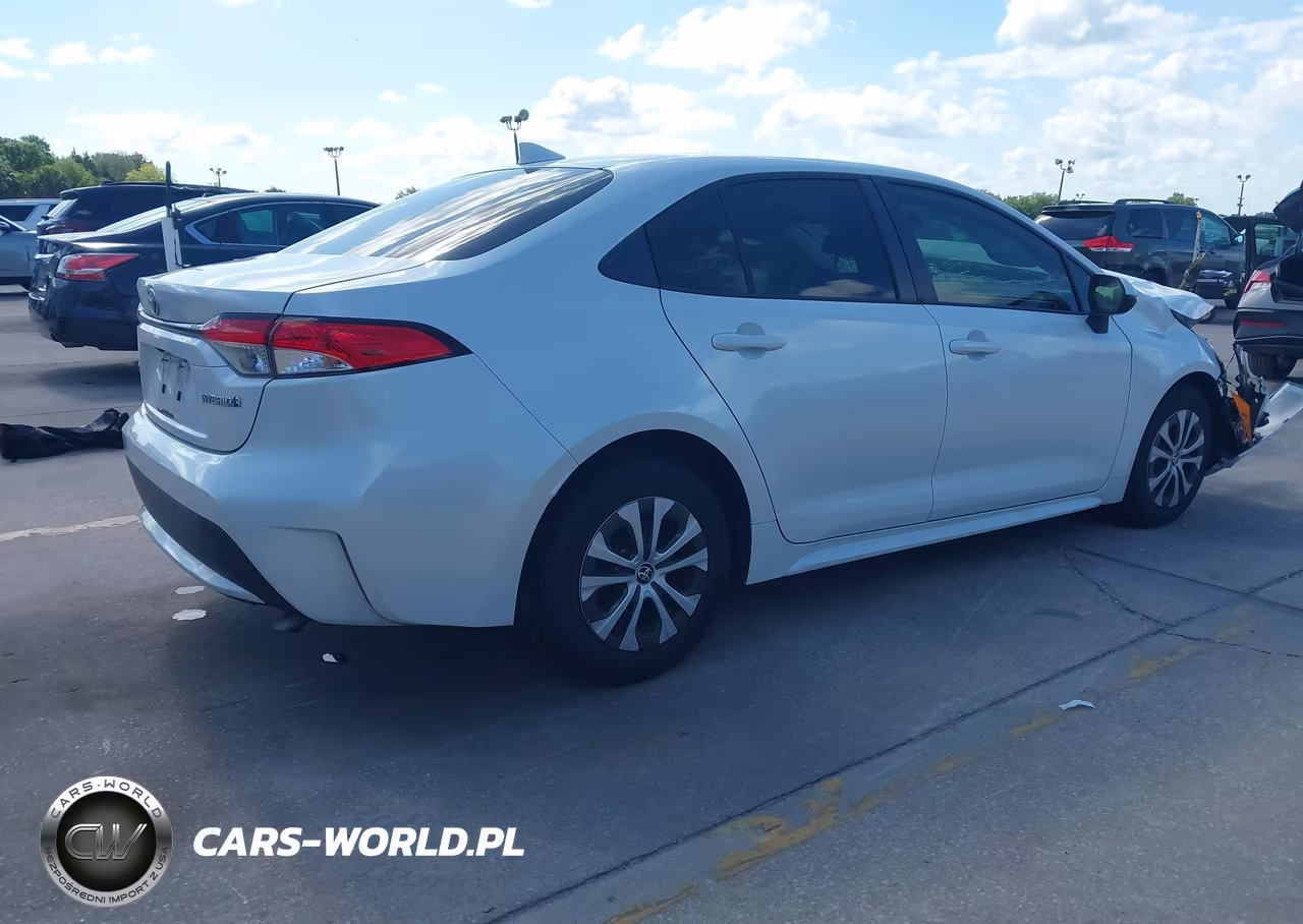 2022 Toyota Corolla Hybrid Le VIN:JTDEAMDE1N3010493 - 4