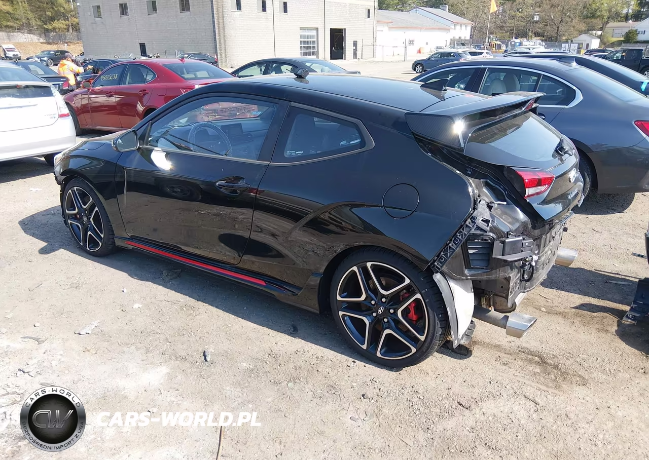2022 Hyundai Veloster N VIN:KMHT36AH5NU014855 - 3