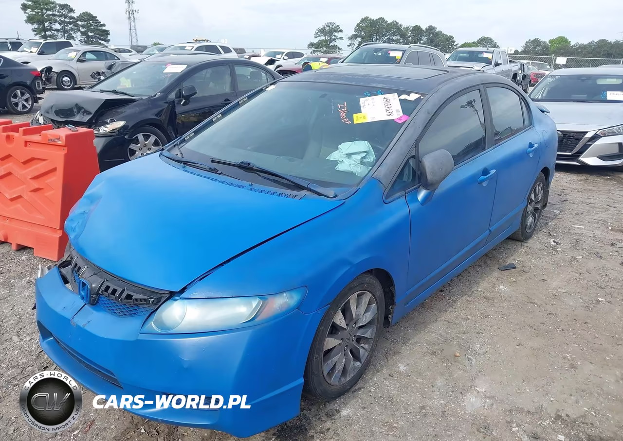 2009 Honda Civic Ex VIN:19XFA16879E007476 - 2