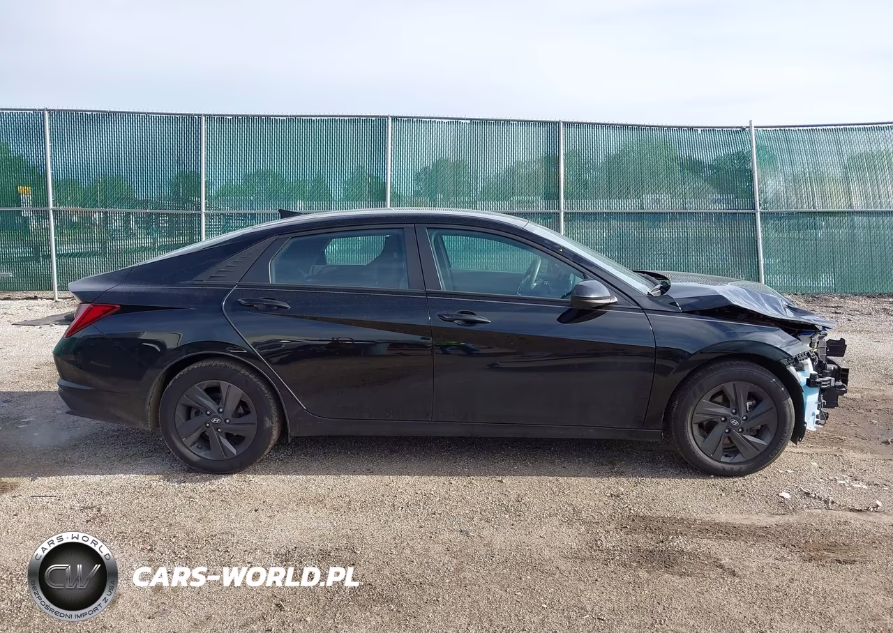 2021 Hyundai Elantra Hybrid Blue VIN:KMHLM4AJ4MU007690 - 14