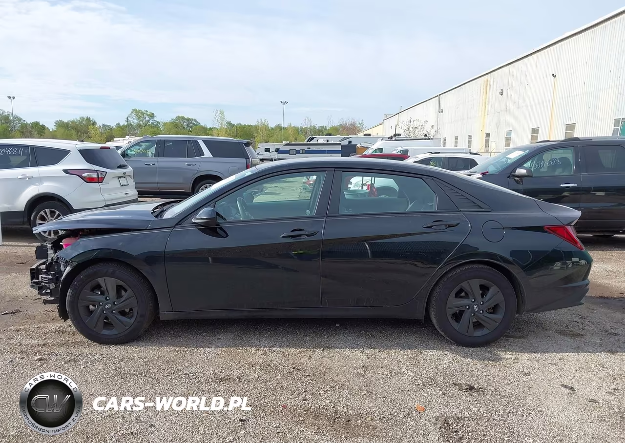 2021 Hyundai Elantra Hybrid Blue VIN:KMHLM4AJ4MU007690 - 15