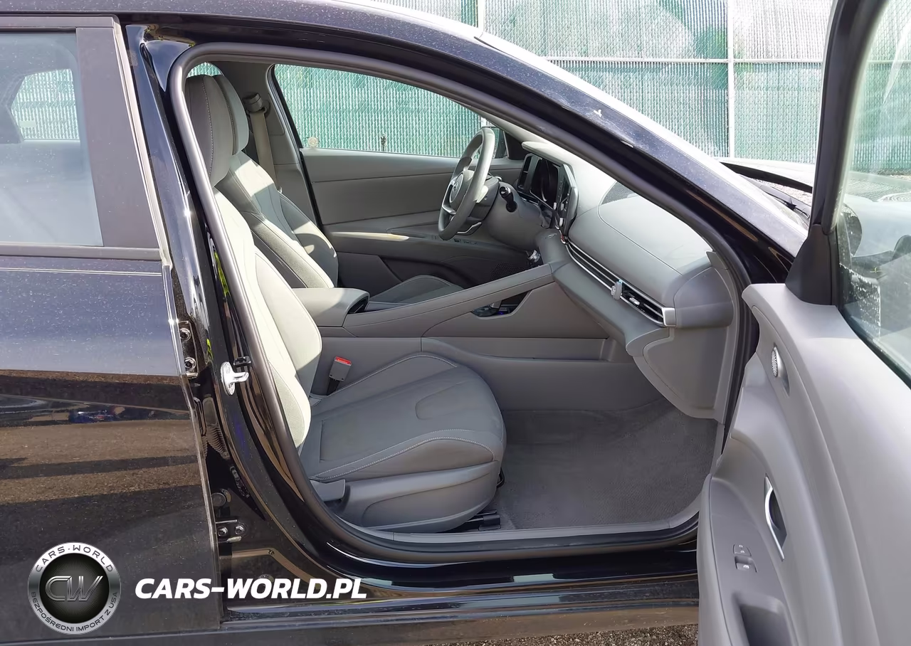 2021 Hyundai Elantra Hybrid Blue VIN:KMHLM4AJ4MU007690 - 5