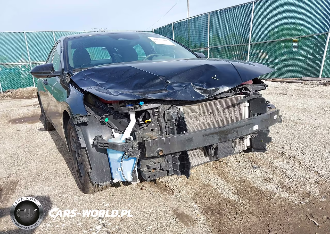 2021 Hyundai Elantra Hybrid Blue VIN:KMHLM4AJ4MU007690 - 6