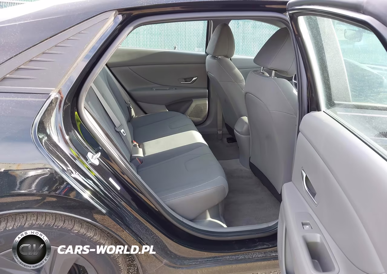 2021 Hyundai Elantra Hybrid Blue VIN:KMHLM4AJ4MU007690 - 8
