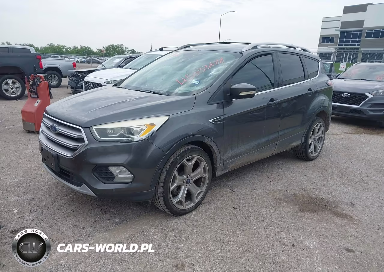 2017 Ford Escape Titanium VIN:1FMCU0J92HUA13329 - 2
