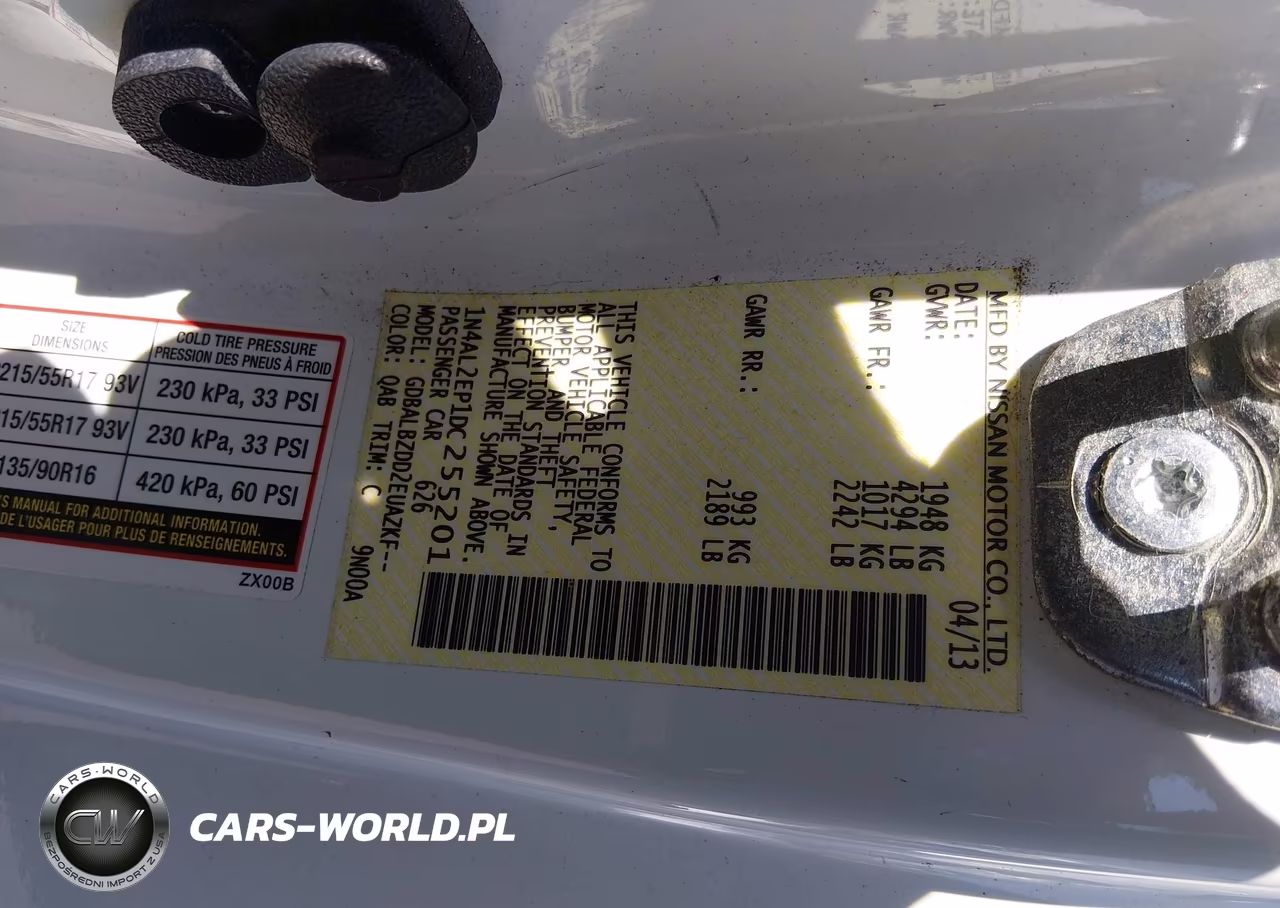 2013 Nissan Altima 2.5 S VIN:1N4AL2EP1DC255201 - 9