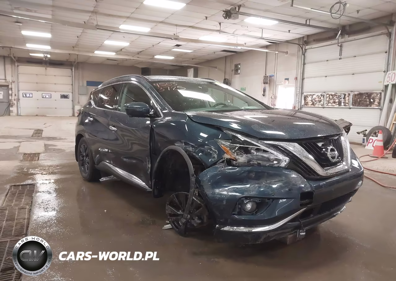 2018 Nissan Murano Sv VIN:5N1AZ2MH7JN173682 - 1