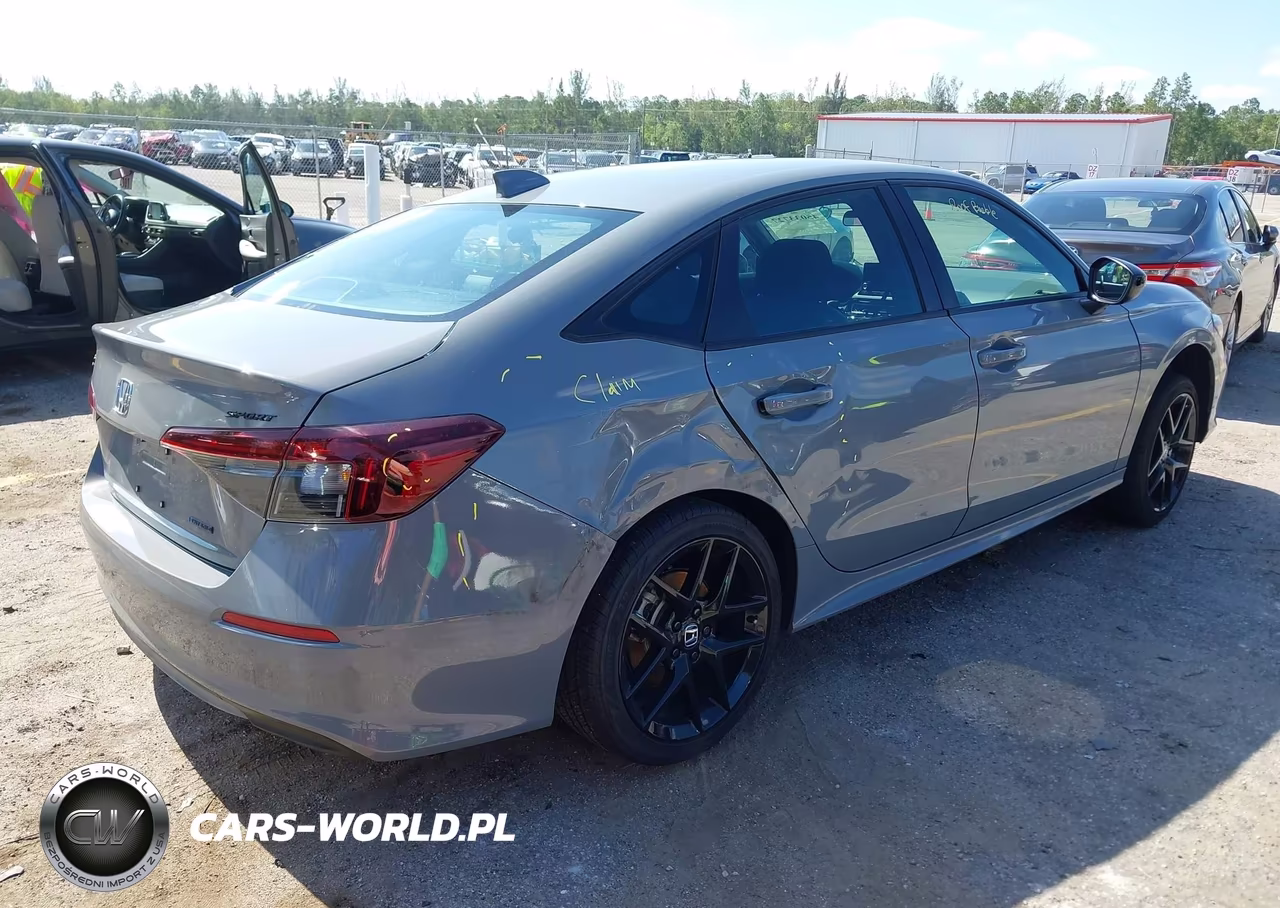 2026 Honda Civic Hybrid Sport-Sport Touring VIN:2HGFE4F80TH334613 - 4