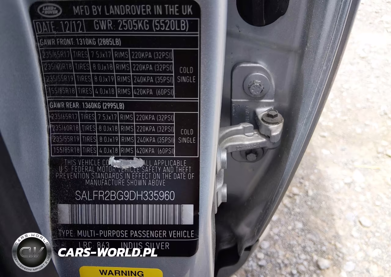 2013 Land Rover Lr2 VIN:SALFR2BG9DH335960 - 9