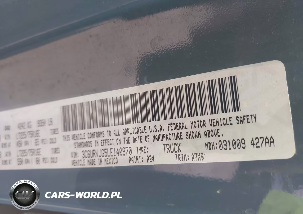 2020 Ram Promaster 3500 Cargo Van High Roof 159 Wb Ext VIN:3C6URVJG5LE140970 - 9