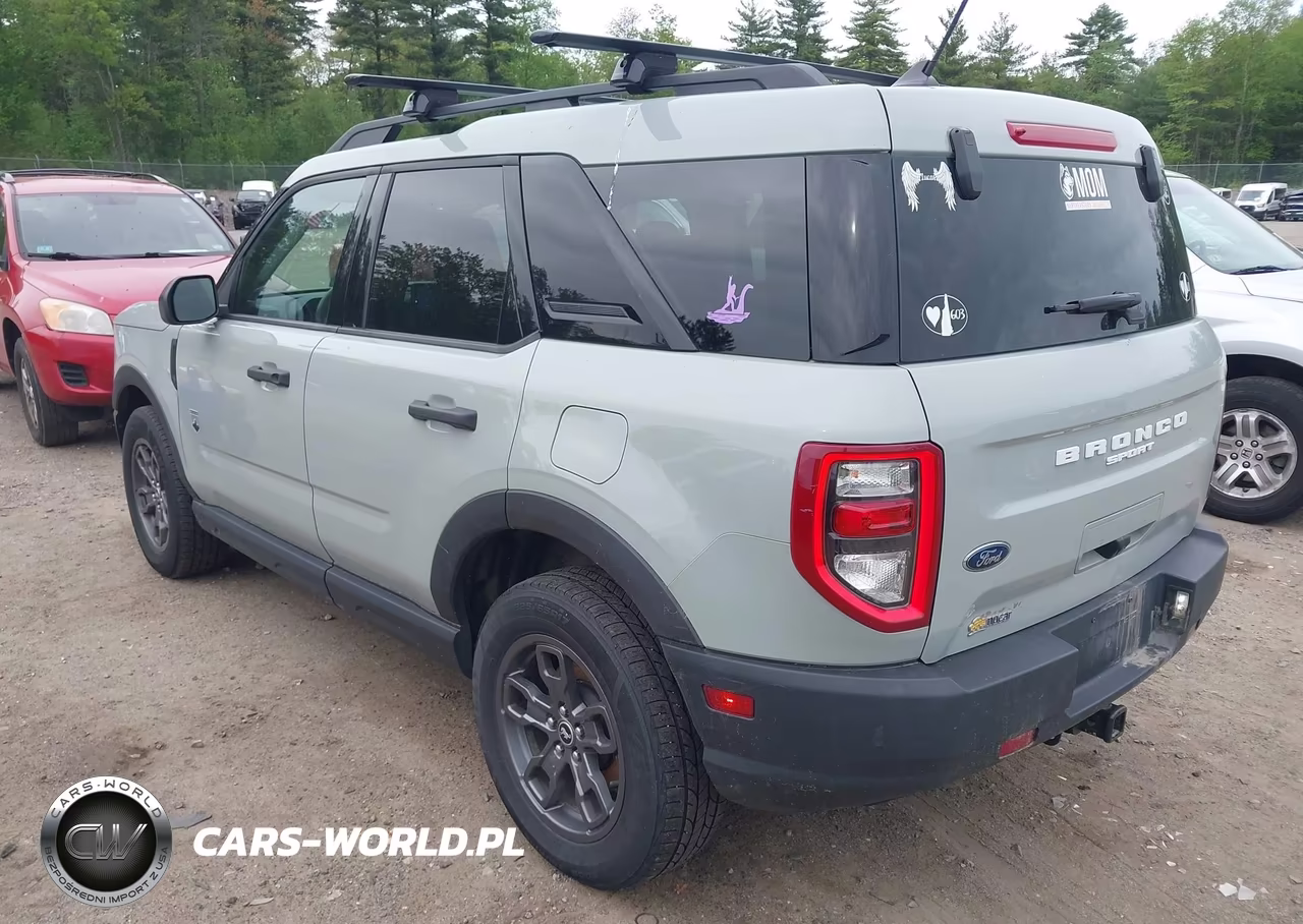 2021 Ford Bronco Sport Big Bend VIN:3FMCR9B62MRA19868 - 3
