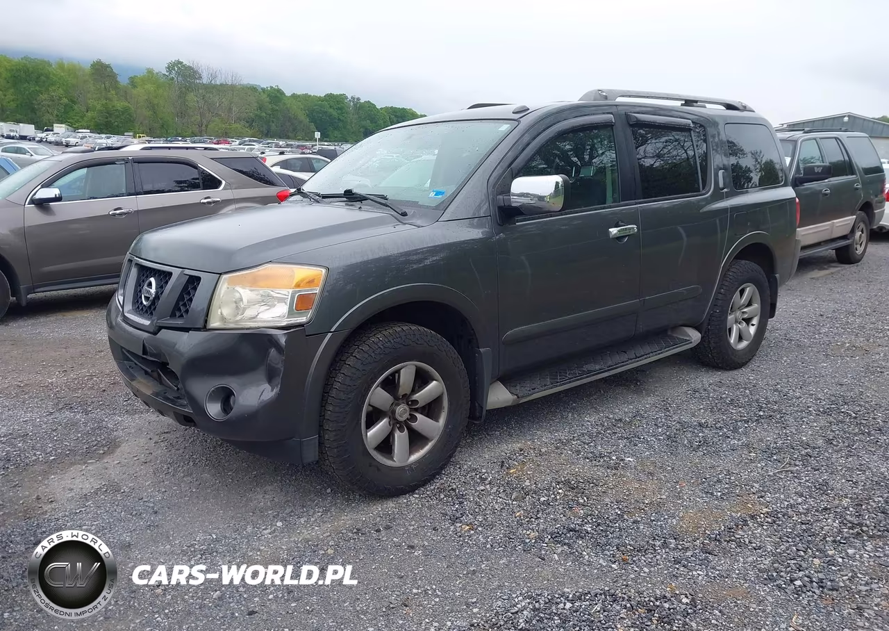 2011 Nissan Armada Sv VIN:5N1AA0NC8BN606720 - 2