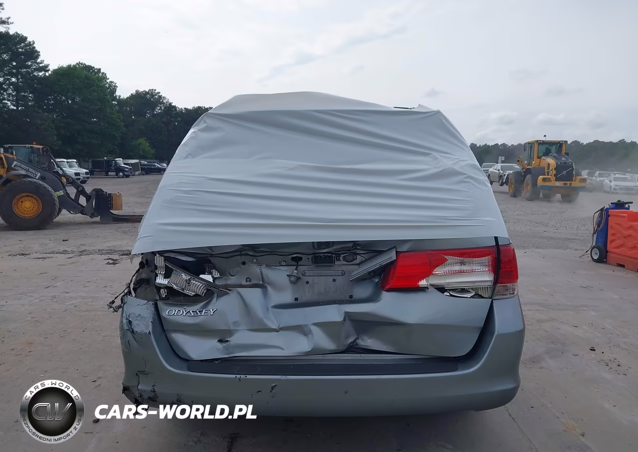 2008 Honda Odyssey Ex-L VIN:5FNRL387X8B019539 - 16