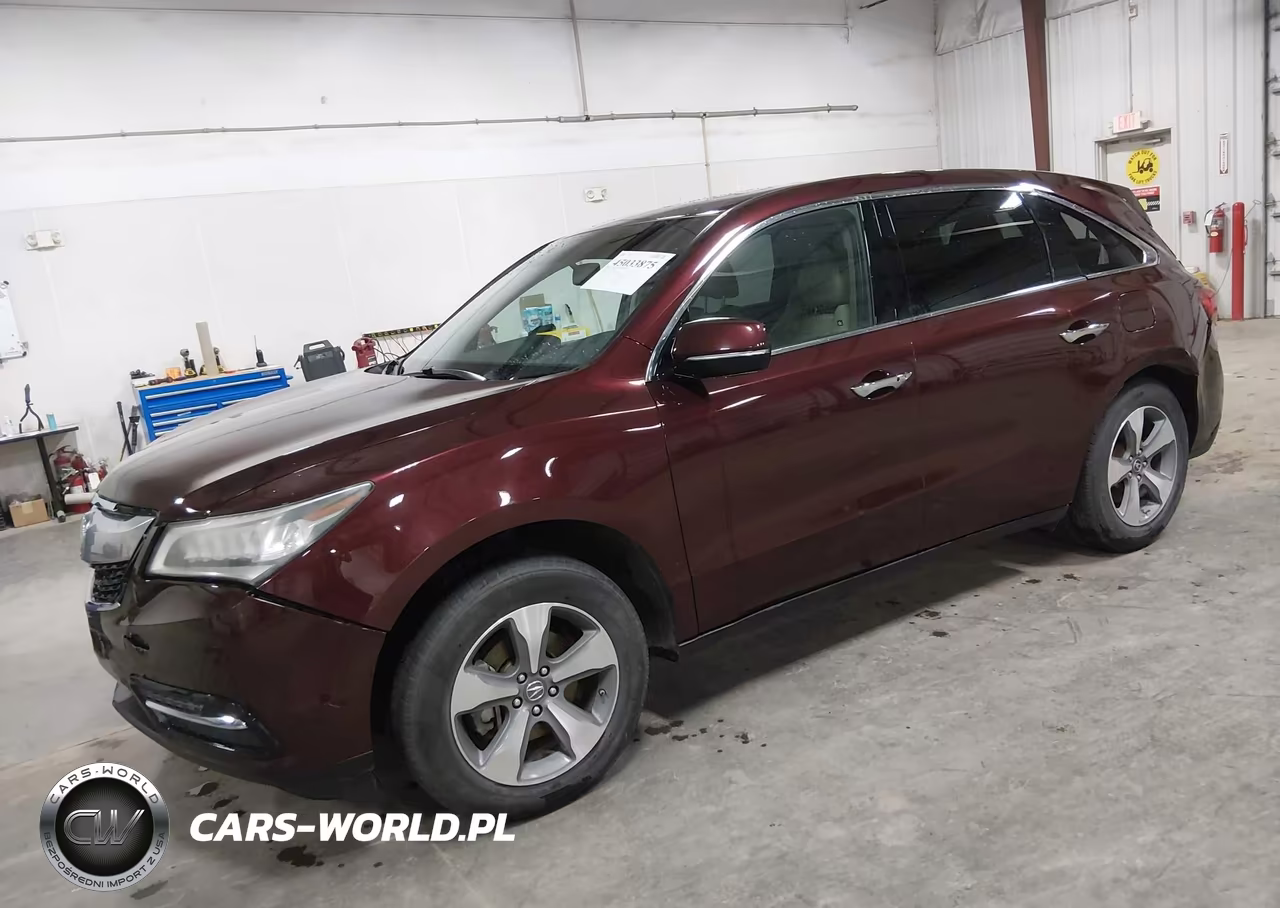 2014 Acura Mdx VIN:5FRYD4H24EB035488 - 2