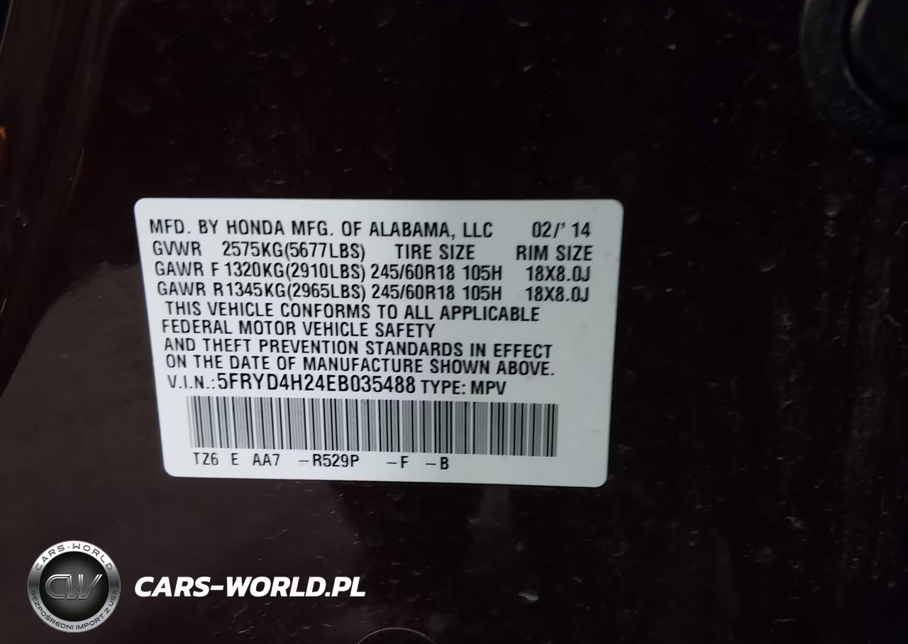 2014 Acura Mdx VIN:5FRYD4H24EB035488 - 9