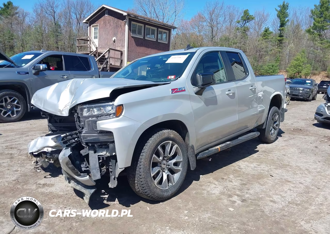 2021 Chevrolet Silverado 1500 4Wd Standard Bed Rst VIN:1GCRYEED8MZ119537 - 2