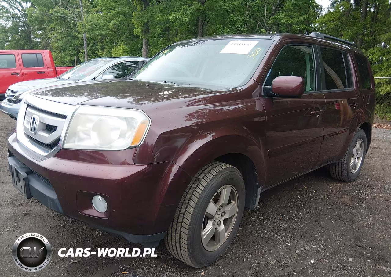 2009 Honda Pilot Ex-L VIN:5FNYF48539B044372 - 2