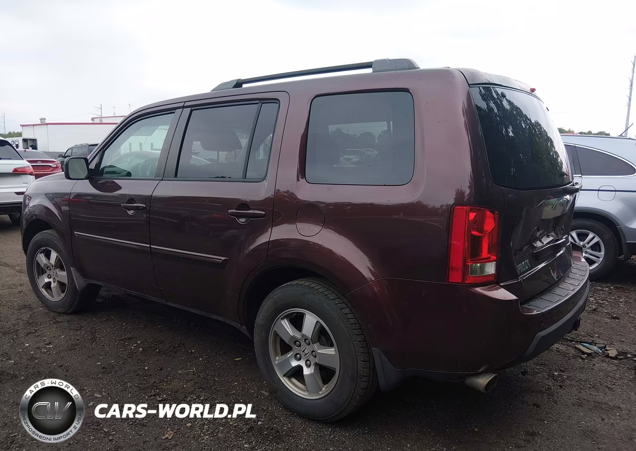 2009 Honda Pilot Ex-L VIN:5FNYF48539B044372 - 3