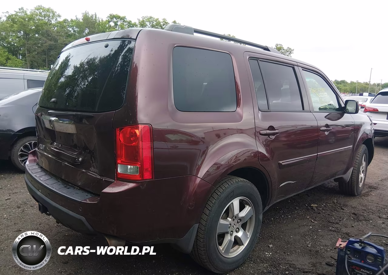 2009 Honda Pilot Ex-L VIN:5FNYF48539B044372 - 4