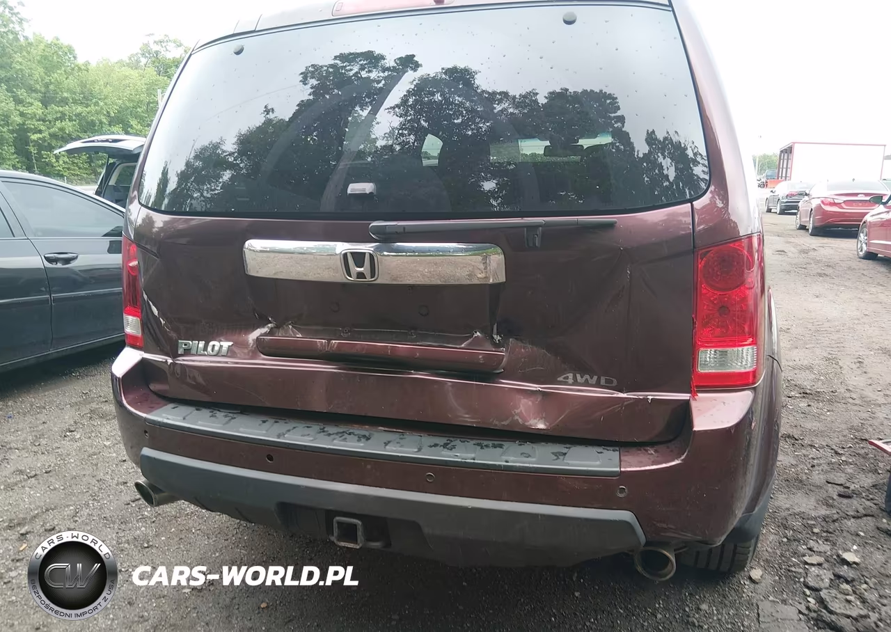 2009 Honda Pilot Ex-L VIN:5FNYF48539B044372 - 6