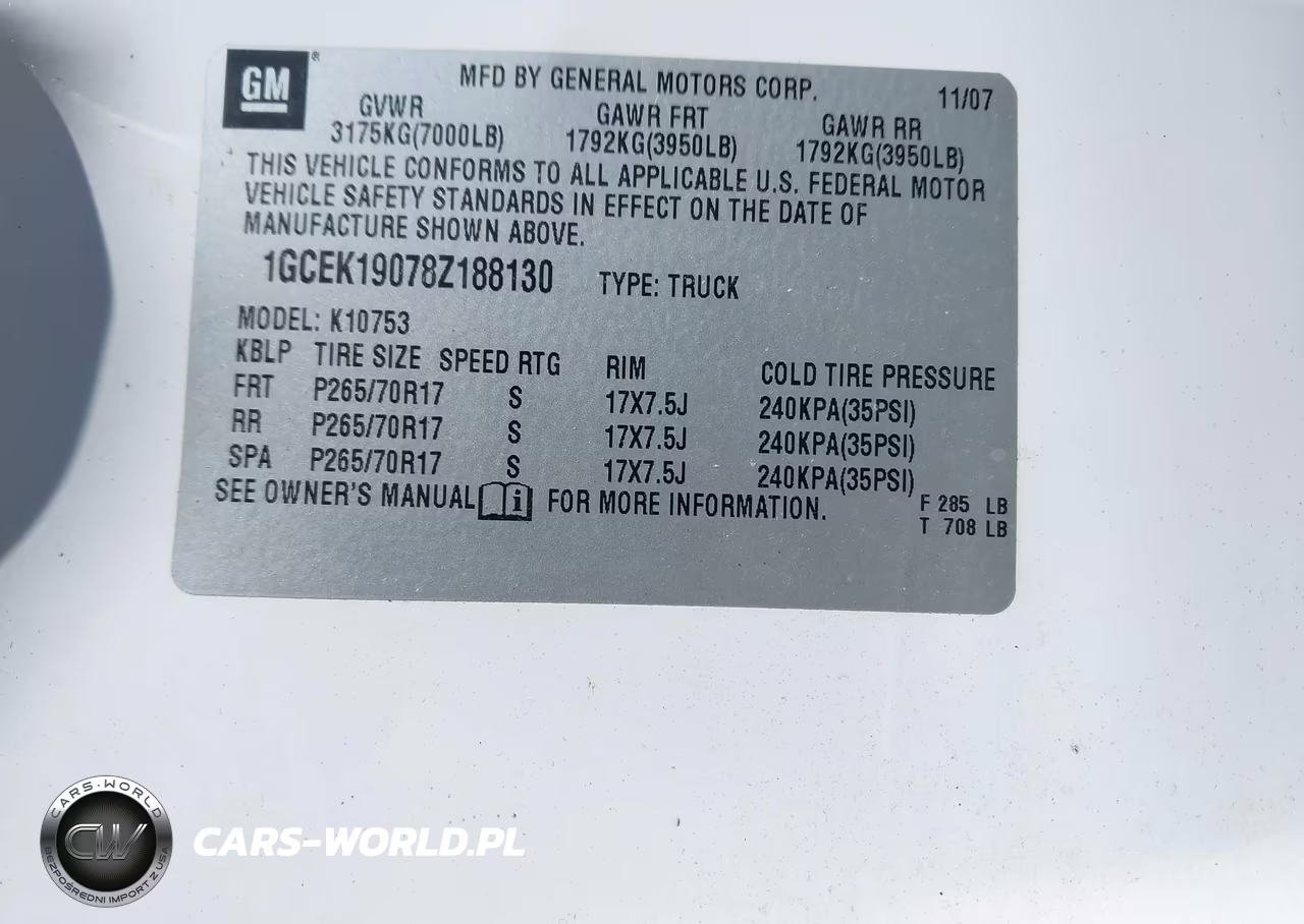 2008 Chevrolet Silverado 1500 Lt2 VIN:1GCEK19078Z188130 - 9
