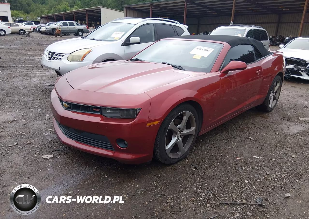 2014 Chevrolet Camaro 2Lt VIN:2G1FC3D31E9152804 - 2