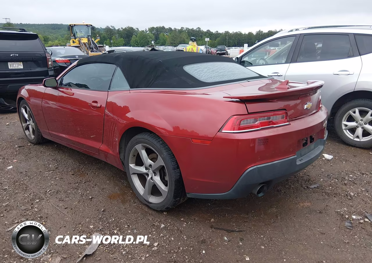 2014 Chevrolet Camaro 2Lt VIN:2G1FC3D31E9152804 - 3