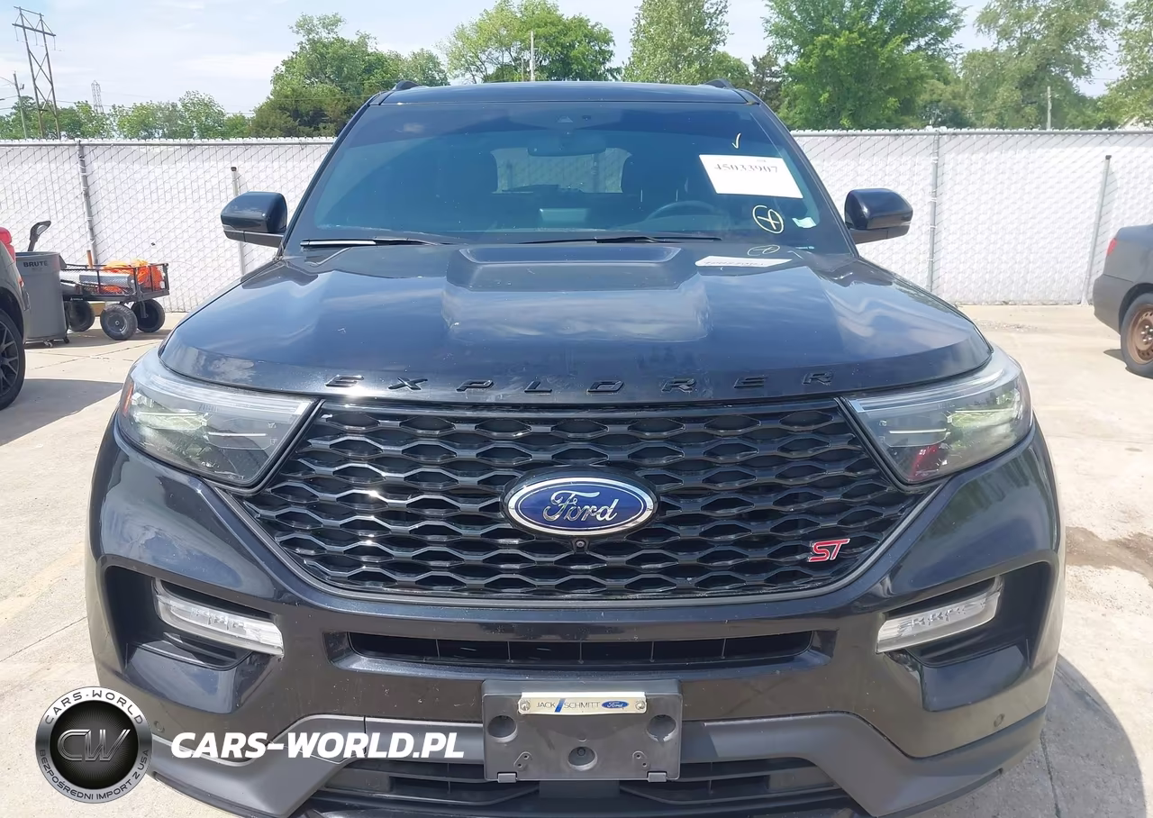 2021 Ford Explorer St VIN:1FM5K8GC3MGA15728 - 12