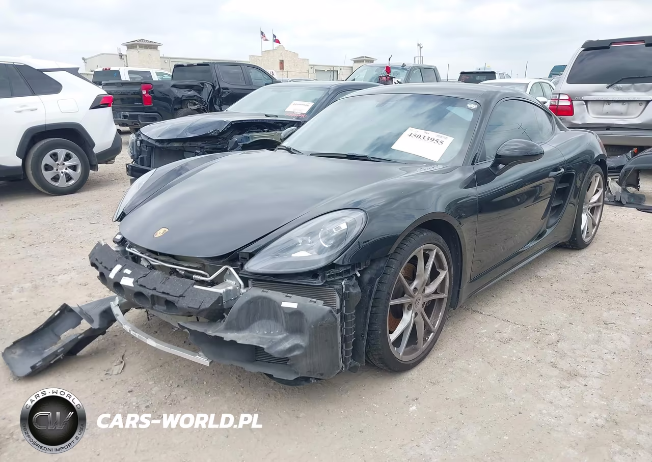 2019 Porsche 718 Cayman VIN:WP0AA2A8XKS260754 - 2