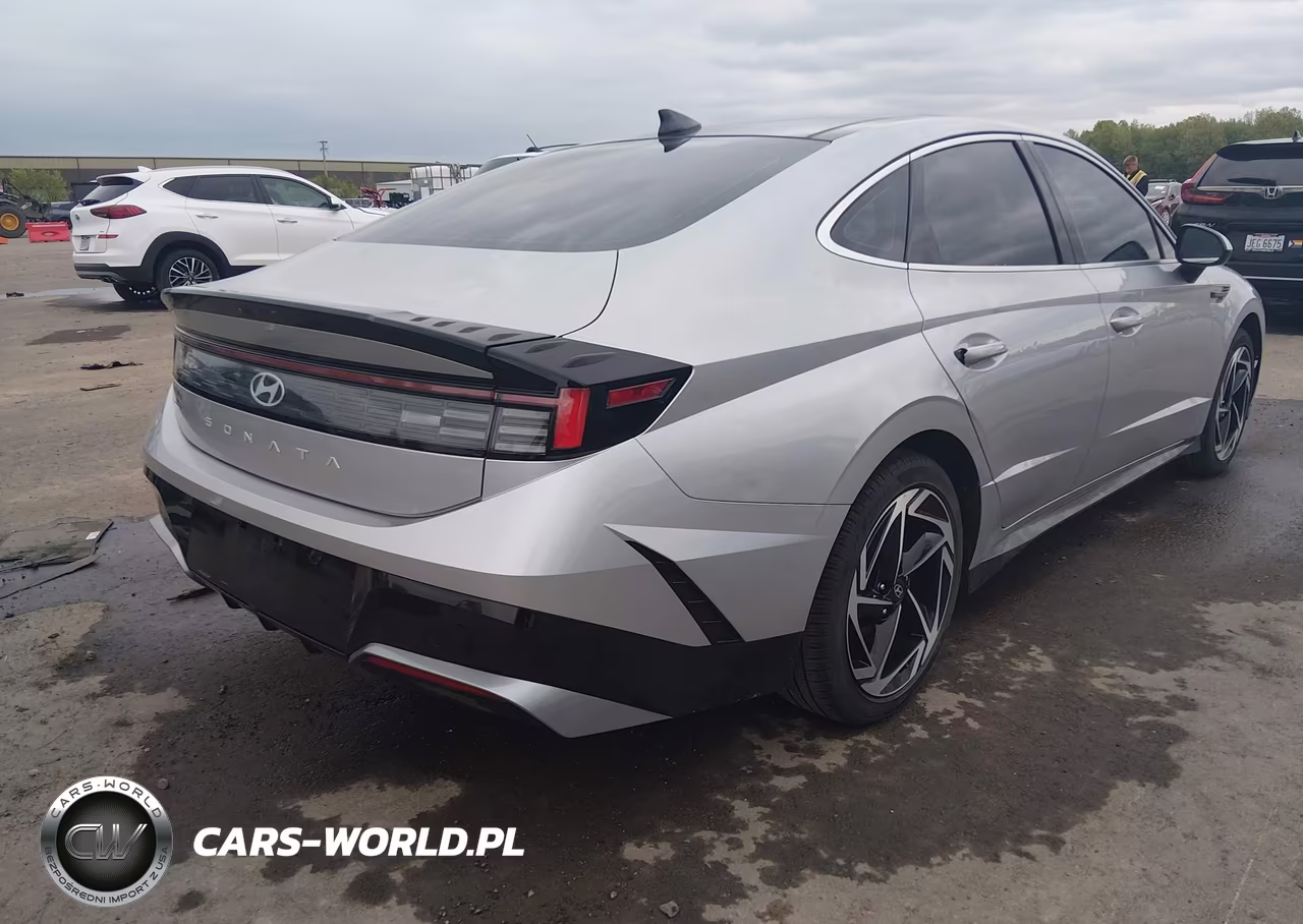 2024 Hyundai Sonata Sel VIN:KMHL14JA2RA366490 - 4
