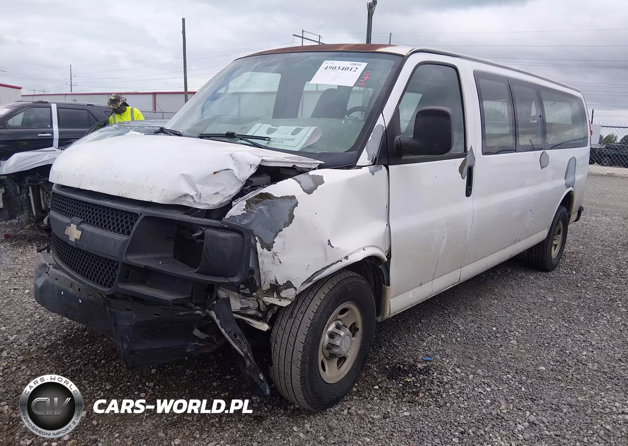 2010 Chevrolet Express 3500 Work Van VIN:1GC2GUBA0A1165639 - 2