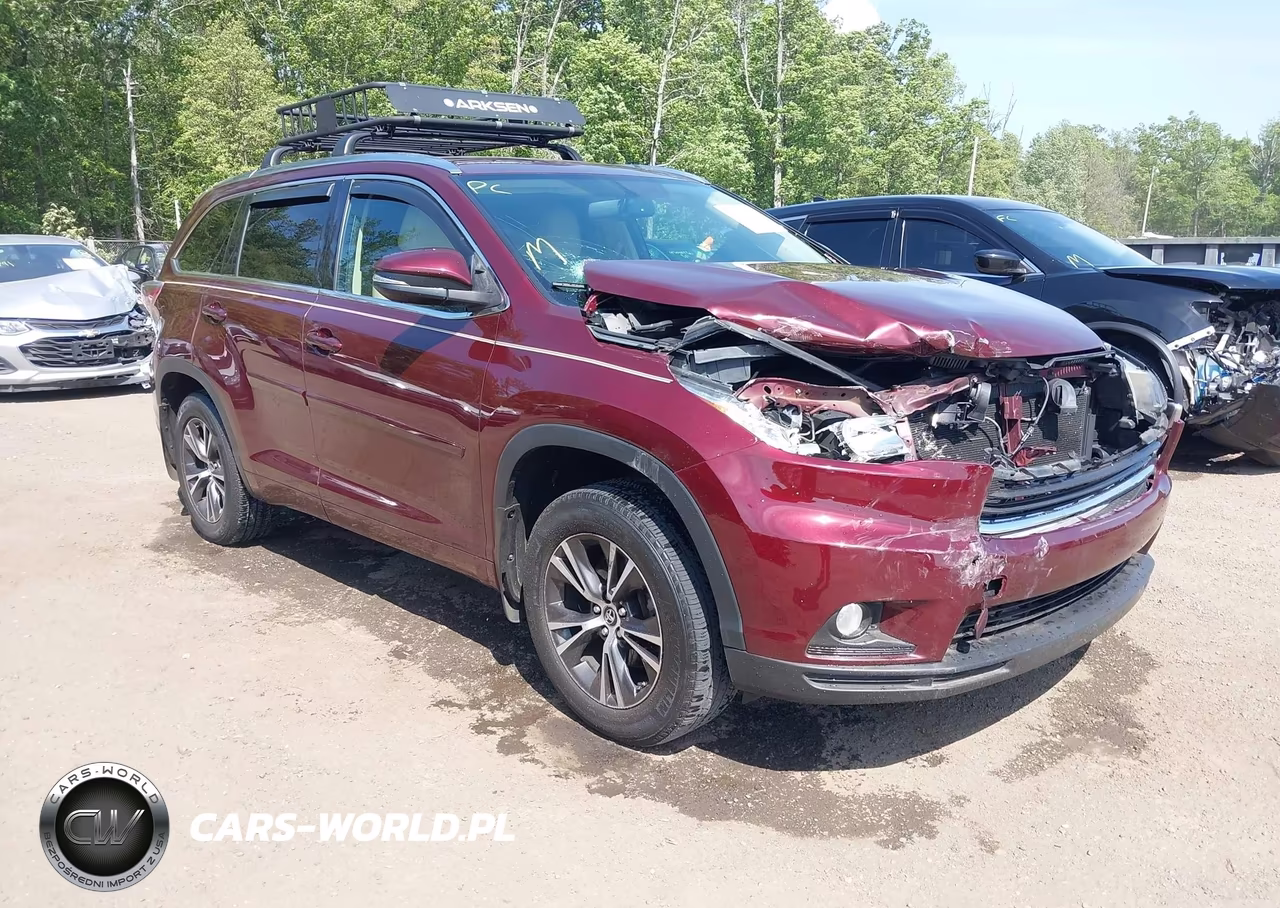 2016 Toyota Highlander Xle V6