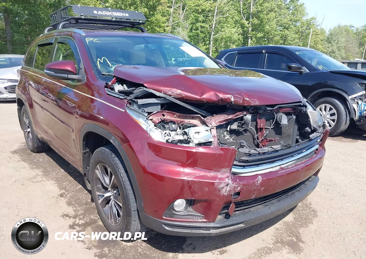 2016 Toyota Highlander Xle V6 VIN:5TDJKRFH3GS293383 - 6