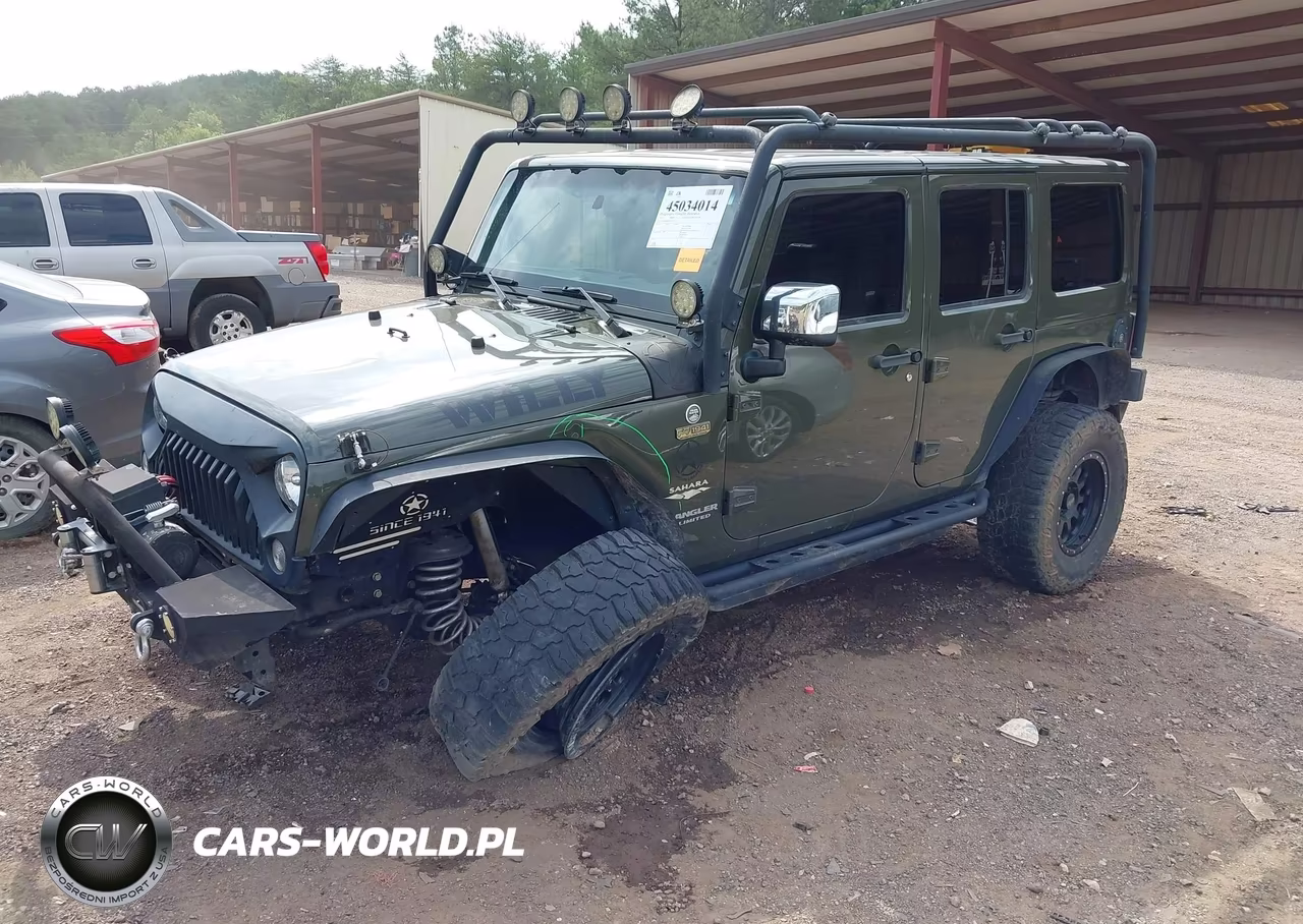 2015 Jeep Wrangler Unlimited Sahara VIN:1C4BJWEG4FL576230 - 2