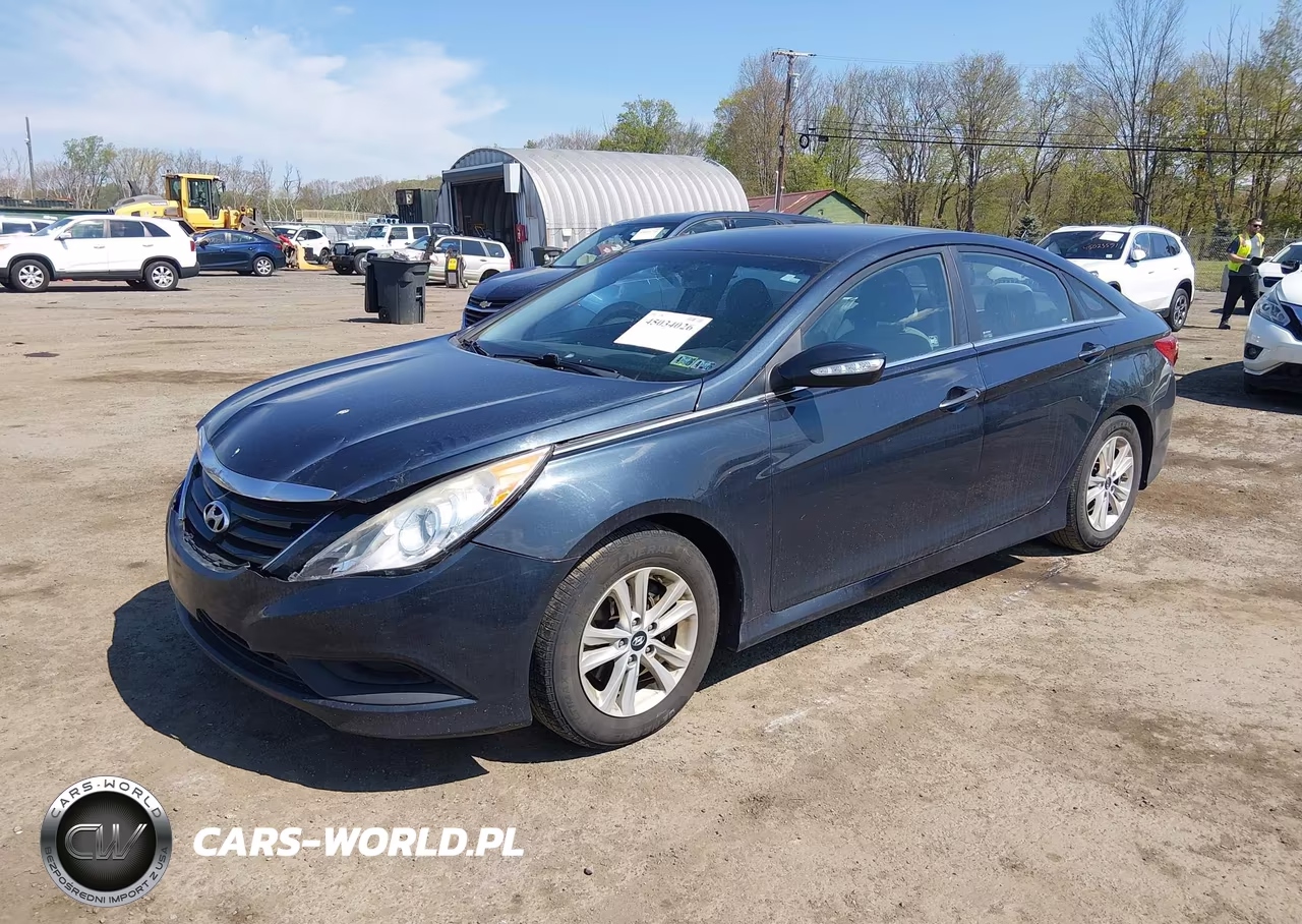 2014 Hyundai Sonata Gls VIN:5NPEB4AC4EH929604 - 2