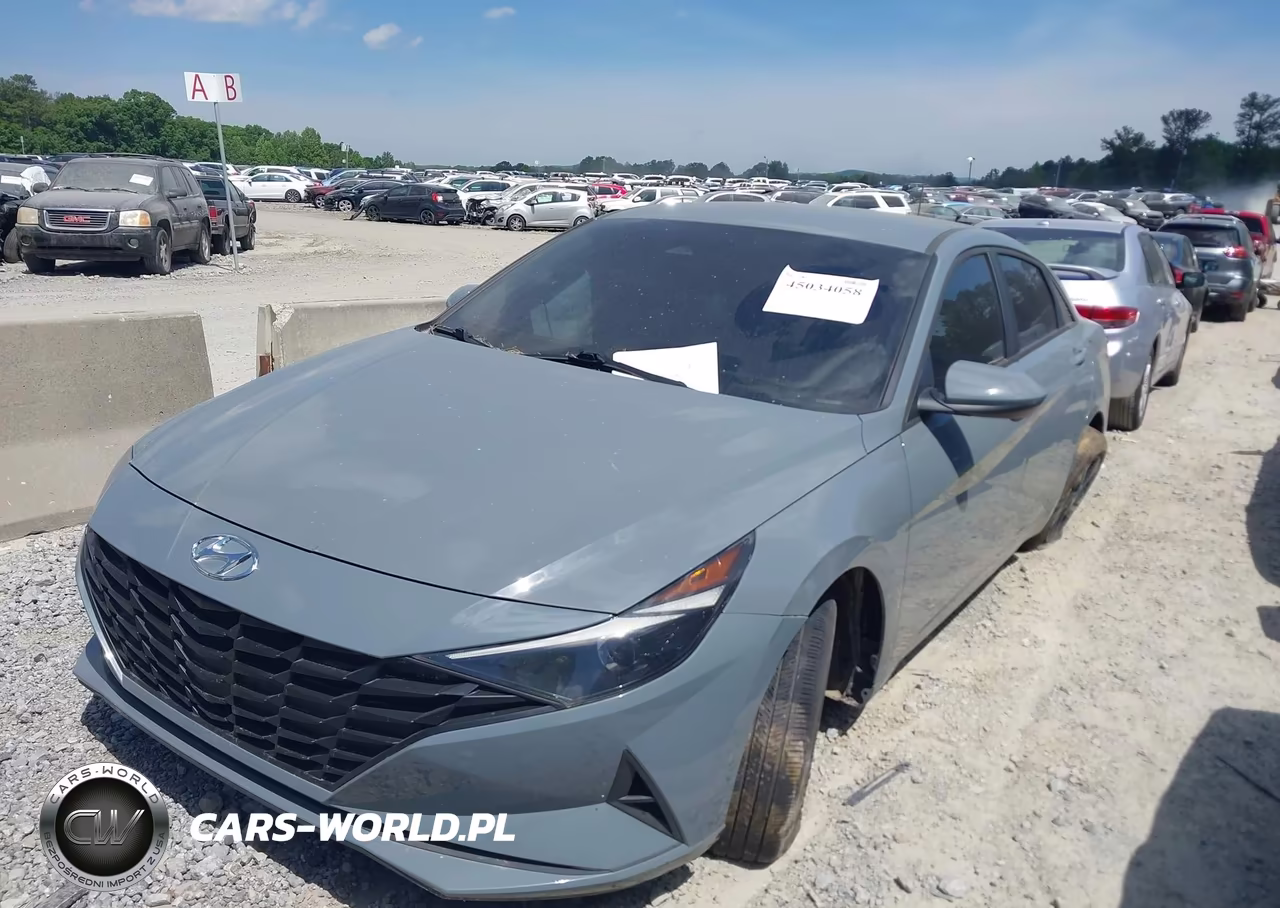 2022 Hyundai Elantra Sel VIN:KMHLM4AG9NU283840 - 2