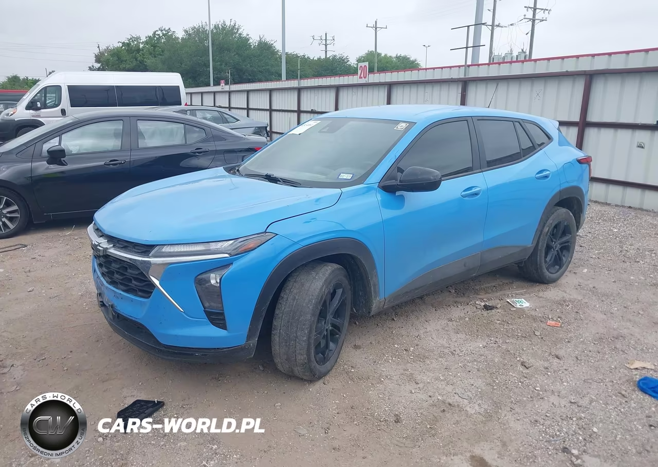 2024 Chevrolet Trax Fwd 1Rs VIN:KL77LGE20RC109057 - 2